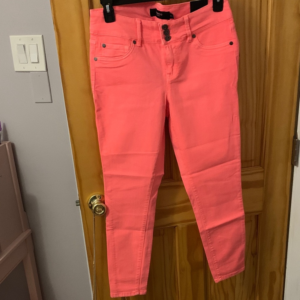 Torrid Coral Ankle Jeans for Women